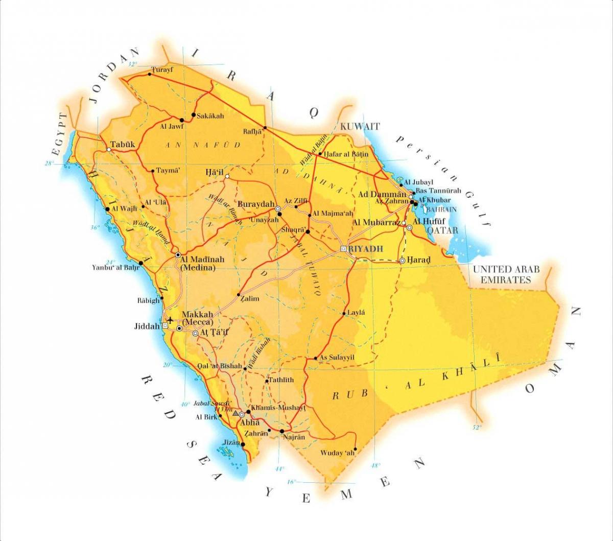 الدمام المملكة العربية السعودية خريطة