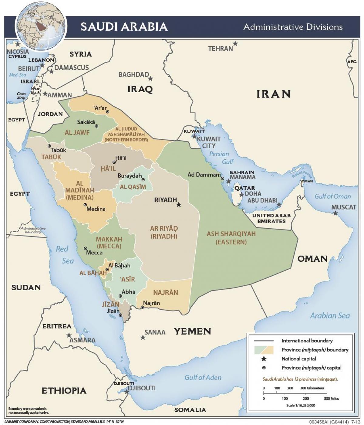 القصيم المملكة العربية السعودية خريطة