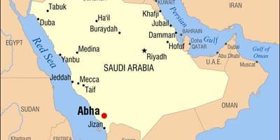 أبها المملكة العربية السعودية خريطة