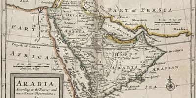 الخريطة القديمة في المملكة العربية السعودية