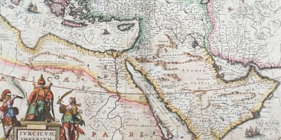 خريطة قديمة من المملكة العربية السعودية