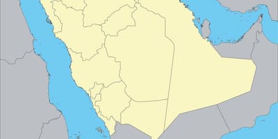 خريطة المملكة العربية السعودية المخطط