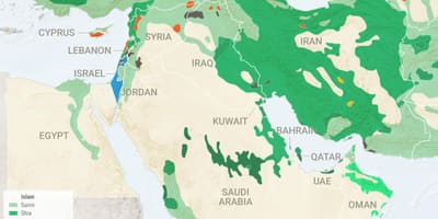 خريطة المملكة العربية السعودية الدين