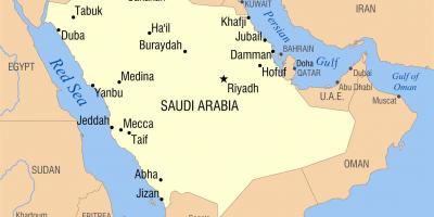الرياض المملكة العربية السعودية خريطة